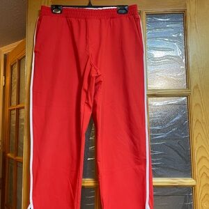 Red Kids Track Pants